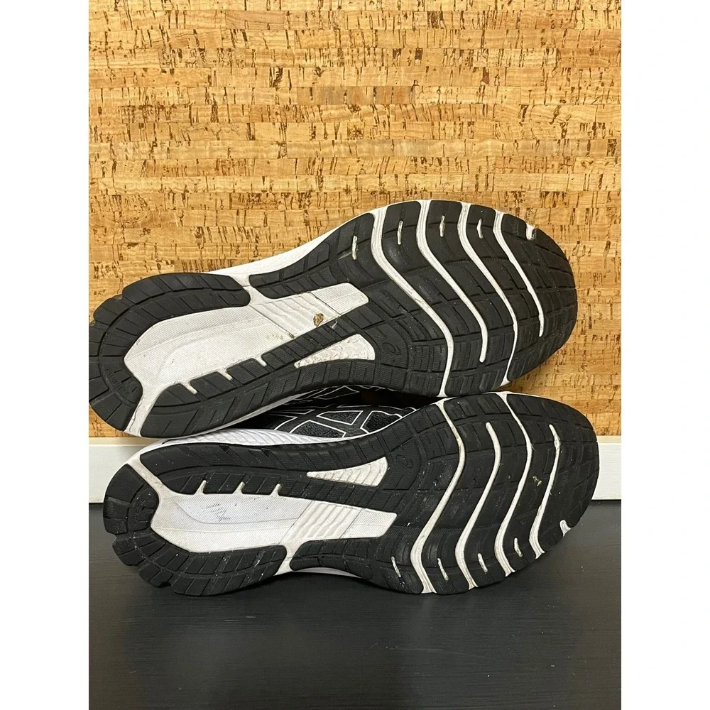 ASICS GT-1000 11 Womens Running Shoes Black White 1012B197 Size 10.5‎